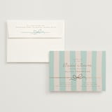 "Macaron Box" - Bridal Shower Invitations in Aquamarine by Leia Matt - Invitation with Envelope