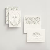 "Gorgeous" - Bridal Shower Invitations in Bluebell by Itsy Belle Studio - Assembled