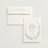 "Gorgeous" - Bridal Shower Invitations in Bluebell by Itsy Belle Studio - Invitation with Envelope