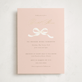 "Sweetheart" - Bridal Shower Invitations in Blush by Paper Raven Co. - Front