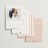 "Sweetheart" - Bridal Shower Invitations in Blush by Paper Raven Co. - Back of Card Options