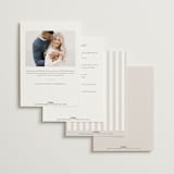 "Sweetheart" - Bridal Shower Invitations in Champagne by Paper Raven Co. - Back of Card Options