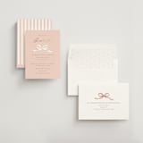 "Sweetheart" - Bridal Shower Invitations in Blush by Paper Raven Co. - Assembled