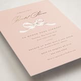 "Sweetheart" - Bridal Shower Invitations in Blush by Paper Raven Co. - Detail