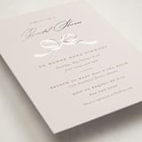 "Sweetheart" - Bridal Shower Invitations in Champagne by Paper Raven Co. - Detail