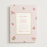 "Romantic Roses" - Bridal Shower Invitations in Blush by Teju Reval - Front