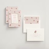 "Romantic Roses" - Bridal Shower Invitations in Blush by Teju Reval - Assembled