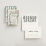 "Book Cover" - Bridal Shower Invitations in Evergreen by Petra Kern - Assembled
