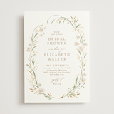"Meadow" - Bridal Shower Invitations in Spring Mist by Erin L. Wilson - Front