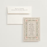 "Birdsong" - Bridal Shower Invitations in Garden by Elly - Invitation with Envelope