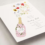 "Celebrate" - Bridal Shower Invitations in Petal by Baumbirdy - Detail