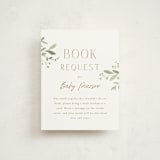 "Boho Buggy" - Baby Shower Insert Cards in Porcelain by Everett Paper Goods - Front