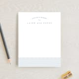 "A cute stripe" - Baby Shower Insert Cards in Sky by Lea Delaveris - Front