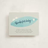 "Surf baby" - Baby Shower Insert Cards in Pebble by Adelyn T. - Front