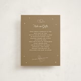 "Cowgirl on the Way!" - Baby Shower Insert Cards in Cocoa by Maggie Daugherty - Front