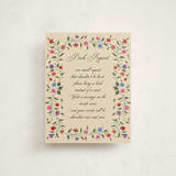 "Rotan" - Baby Shower Insert Cards in Summer by Deynaaz Daraei - Front