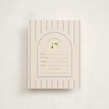 "Limoncello" - Baby Shower Insert Cards in Rome by Claudia Orengo - Front