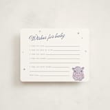 "baby hippo" - Baby Shower Insert Cards in Twilight Frost by Cass Loh - Front