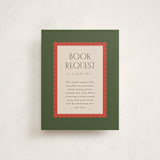 "Prep Room" - Baby Shower Insert Cards in Taupe by Ashlee Townsend - Front