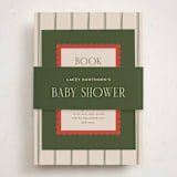"Prep Room" - Baby Shower Insert Cards in Taupe by Ashlee Townsend - With Bellyband