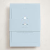 "Mom Era" - Baby Shower Insert Cards in Aqua by Baumbirdy - With Bellyband