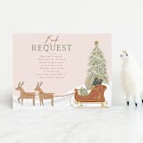 "My Favorite Things" - Baby Shower Insert Cards in Gumdrop by Joanna Griffin - Front