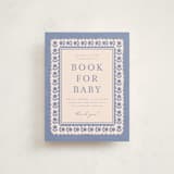 "Heirloom" - Baby Shower Insert Cards in Powder by Sierra Lee - Front