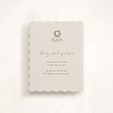 "Baby little toys" - Baby Shower Insert Cards in Seafoam by Lucrecia Caporale - Front
