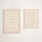"la patisserie" - Baby Shower Insert Cards in Taffy by Kristie Kern - With Invitation