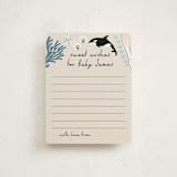"Under the Sea Creatures" - Baby Shower Insert Cards in Ocean by Alethea and Ruth - Front