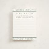 "Safari" - Baby Shower Insert Cards in Palm by Jenna Holcomb - Front