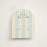 "oh boy" - Baby Shower Insert Cards in Baby Blue by Ellen Schlegelmilch - Front