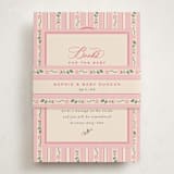 "Very Berry" - Baby Shower Insert Cards in Berry by letterfix - With Bellyband