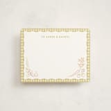 "Veggie Patch" - Baby Shower Insert Cards in Olive by Natalie Rae - Front