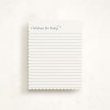 "Groovy Baby" - Baby Shower Insert Cards in Cobalt by Janna Sue Design - Front