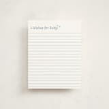 "Groovy Baby" - Baby Shower Insert Cards in Cobalt by Janna Sue Design - Front