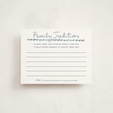 "Letter Box" - Baby Shower Insert Cards in Baby Blue by Claudia Orengo - Front