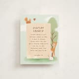 "tippaleipä" - Baby Shower Insert Cards in Mint by chocomocacino - Front