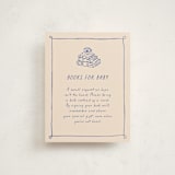 "Doodle Tea Party" - Baby Shower Insert Cards in Fine China by Carmia C. - Front