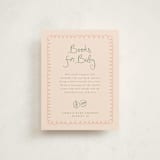 "Locally Grown Baby Shower" - Baby Shower Insert Cards in Grapefruit by Reilly Kavanaugh - Front