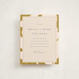 "Flora" - Baby Shower Insert Cards in Mustard by Sierra Lee - Front