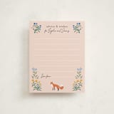"Ribbon In Bloom" - Baby Shower Insert Cards in Petal by Elly - Front