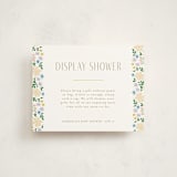 "Garden Party" - Baby Shower Insert Cards in Spring by Ashlee Townsend - Front
