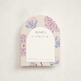 "Spring Blooms" - Baby Shower Insert Cards in Petal by Brandy Folse - Front