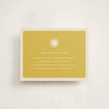 "Sunshine" - Baby Shower Insert Cards in Sunshine by Sierra Lee - Front