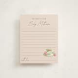 "A Baby Is Brewing" - Baby Shower Insert Cards in Framboise by Jamie Alexander - Front