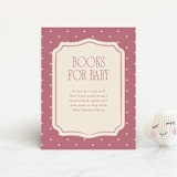 "Winnie" - Baby Shower Insert Cards in Rose by Robert and Stella - Front