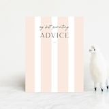 "big celebration, tiny addition" - Baby Shower Insert Cards in Blush by Sara Hicks Malone - Front