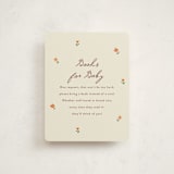 "Ba Ba Baby shower" - Baby Shower Insert Cards in Butter by Angela Garrick - Front