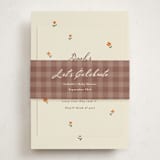 "Ba Ba Baby shower" - Baby Shower Insert Cards in Butter by Angela Garrick - With Bellyband